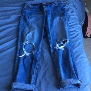 Women's high rise jeans